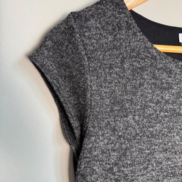 Velvet Torch Short Sleeve Lined Sweater‎ Dress Gray Size Large Date Night Casual - Picture 3 of 14